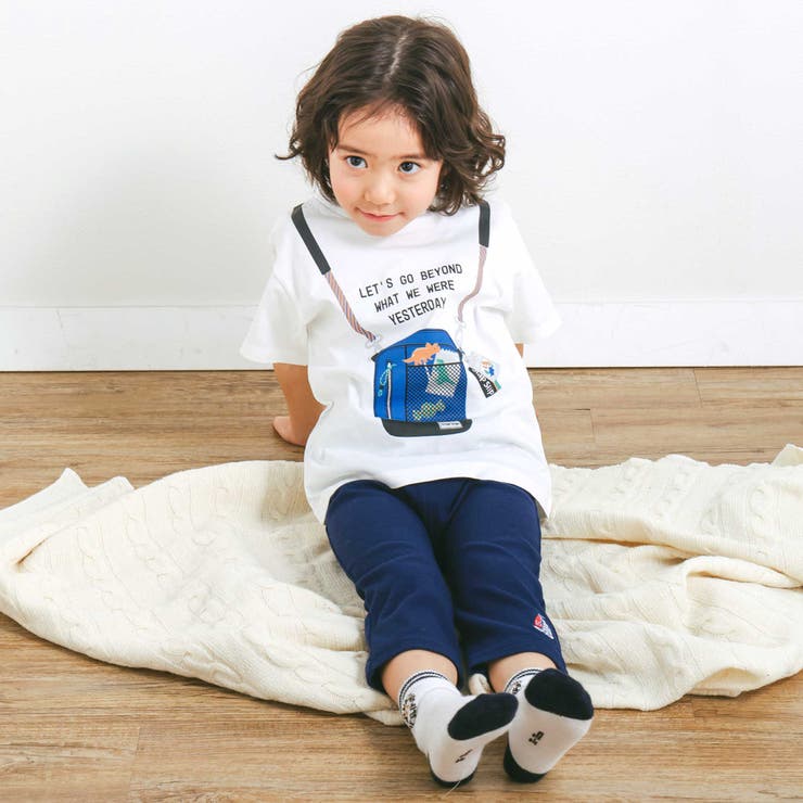 【スララク 防汚加工 オーガニックコットン】わくわく男の子半袖Tシャツ(80~1… | SLAP SLIP | 詳細画像2 