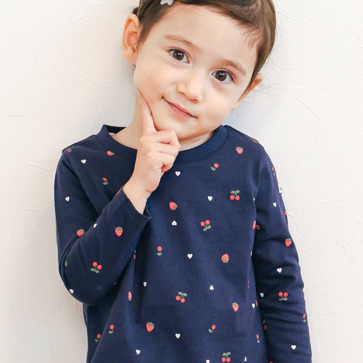 ときめき女の子長袖Tシャツ | SLAP SLIP | 詳細画像1 