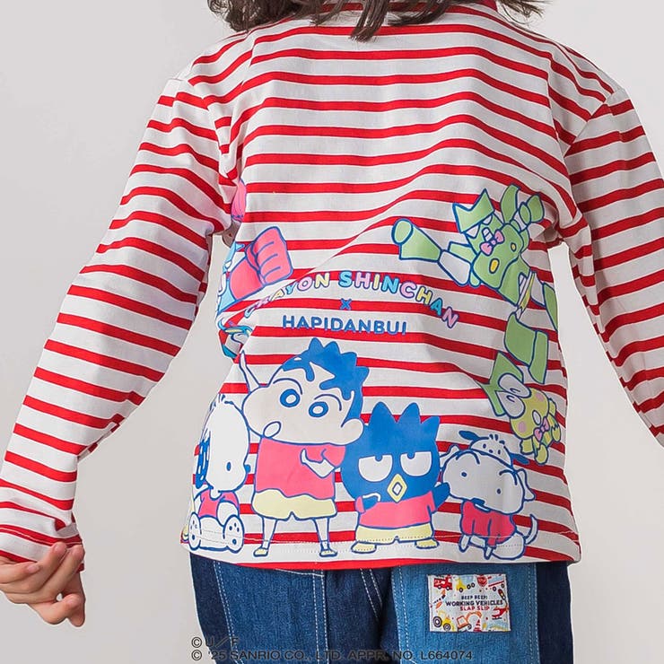 デニムポケット付きバックプリントTシャツ | SLAP SLIP | 詳細画像5 