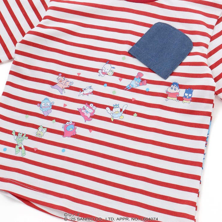 デニムポケット付きバックプリントTシャツ | SLAP SLIP | 詳細画像9 