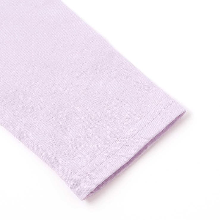 裾レースパッチ刺しゅう天竺長袖Ｔシャツ(80~130cm) | SLAP SLIP | 詳細画像15 