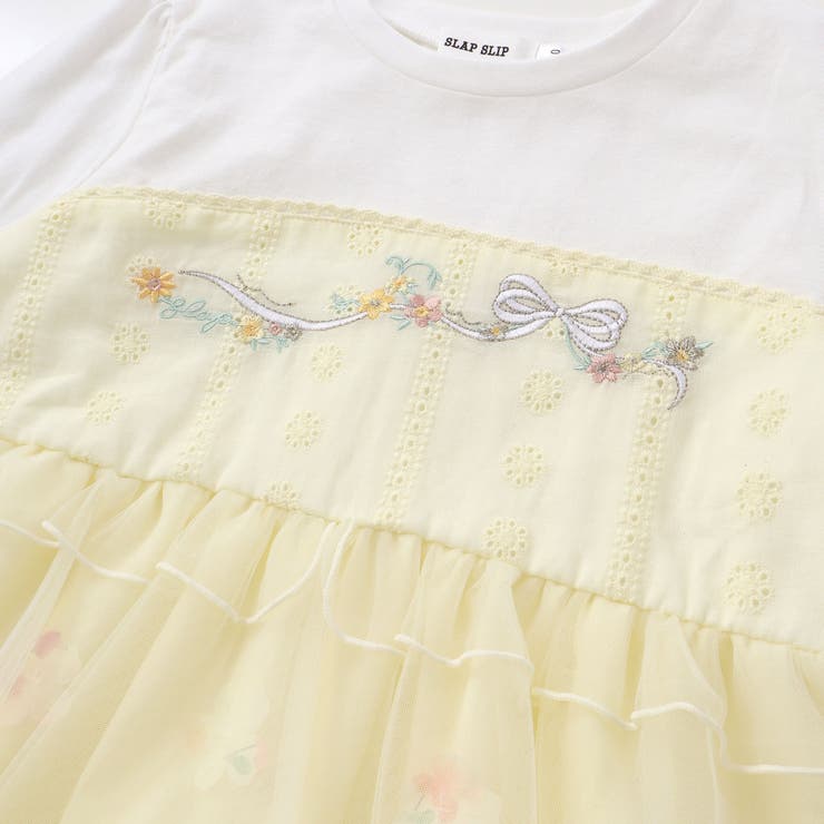 【スラプリ】バルーンチュールドッキングTシャツ(80~130cm) | SLAP SLIP | 詳細画像10 
