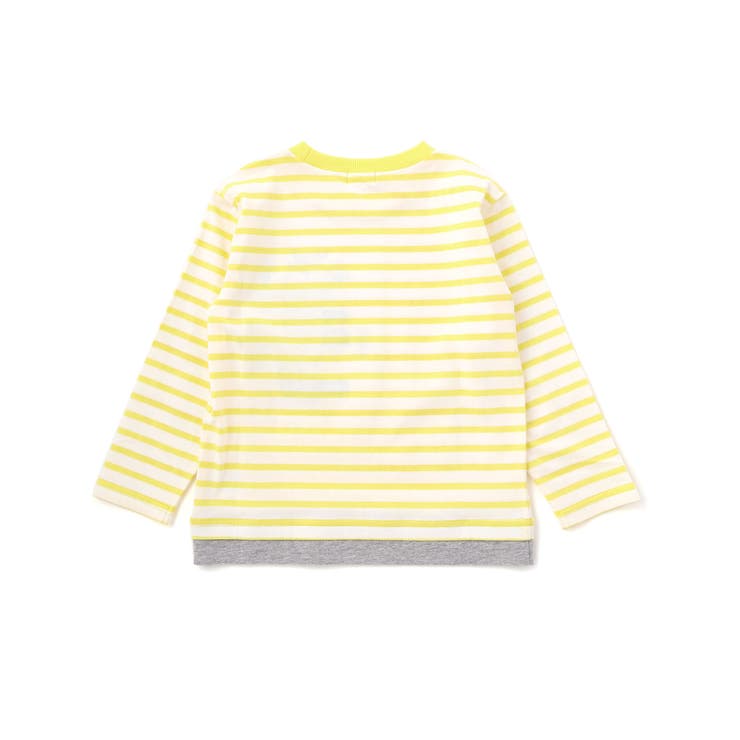 レイヤード風デニムポケット天竺長袖Ｔシャツ(80~130cm) | SLAP SLIP | 詳細画像6 