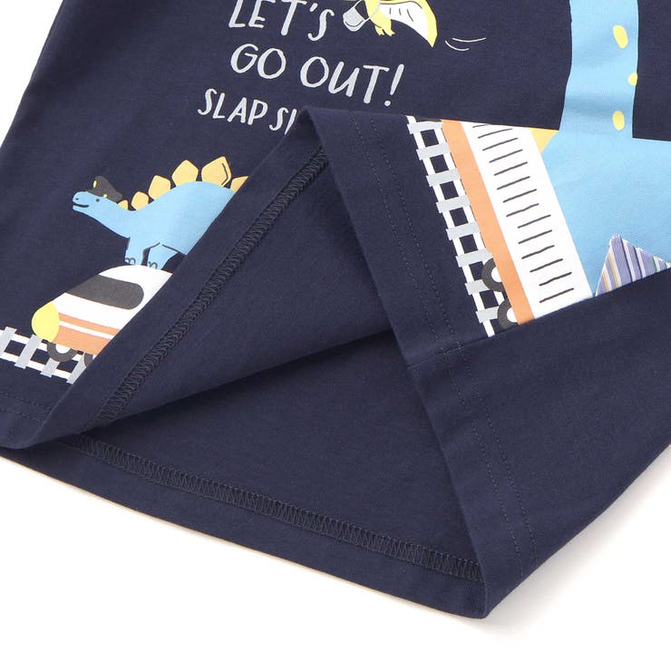 恐竜プリントヒレ付き天竺長袖Ｔシャツ(80~130cm) | SLAP SLIP | 詳細画像12 