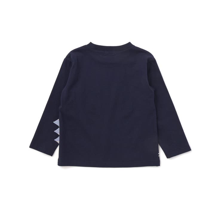 恐竜プリントヒレ付き天竺長袖Ｔシャツ(80~130cm) | SLAP SLIP | 詳細画像7 