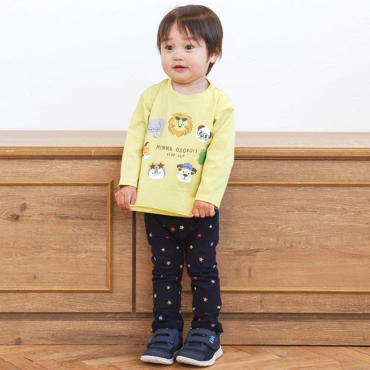 【スララク 防汚加工 オーガニックコットン】わくわくデザイン男の子長袖Tシャツ(… | SLAP SLIP | 詳細画像13 