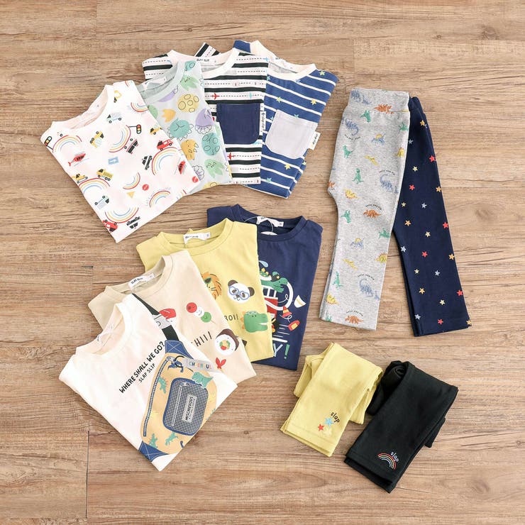 【スララク 防汚加工 オーガニックコットン】わくわくデザイン男の子長袖Tシャツ(… | SLAP SLIP | 詳細画像3 