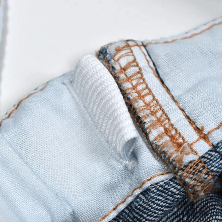 バックプリントハイウエスト風デニムサロペット(80~120cm) | SLAP SLIP | 詳細画像19 