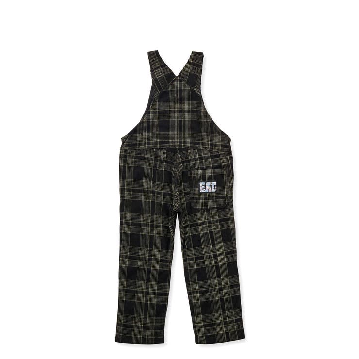 フラップ胸ポケット付きチェックサロペット(80~120cm) | SLAP SLIP | 詳細画像13 