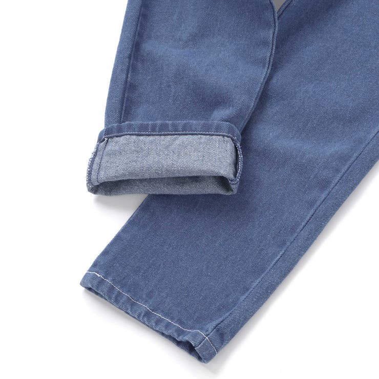 デニムツイルコーデュロイチェック切り替えサロペット(80~120cm) | SLAP SLIP | 詳細画像14 