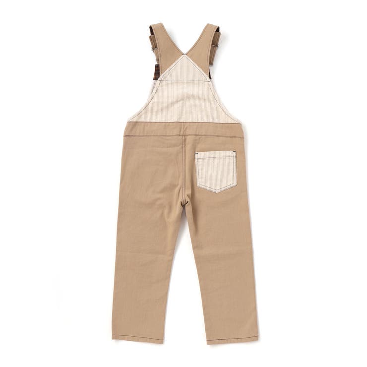 デニムツイルコーデュロイチェック切り替えサロペット(80~120cm) | SLAP SLIP | 詳細画像17 