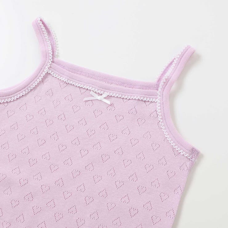 【スララク 吸汗速乾】綿100%汗とムレにサラば！ときめきサラッとキャミソール2… | SLAP SLIP | 詳細画像18 