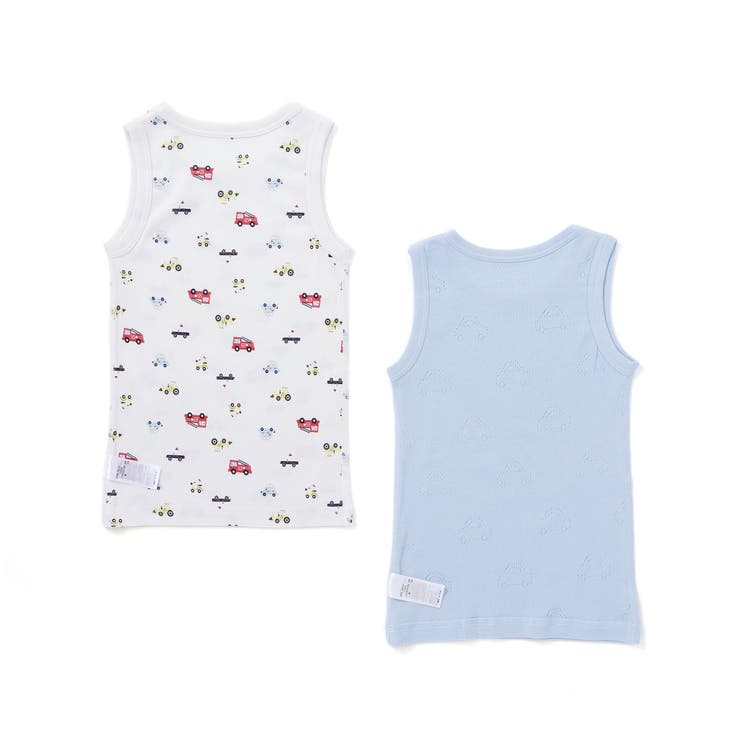 【スララク 吸汗速乾】綿100%汗とムレにサラば！わくわくサラッとタンクトップ2… | SLAP SLIP | 詳細画像4 