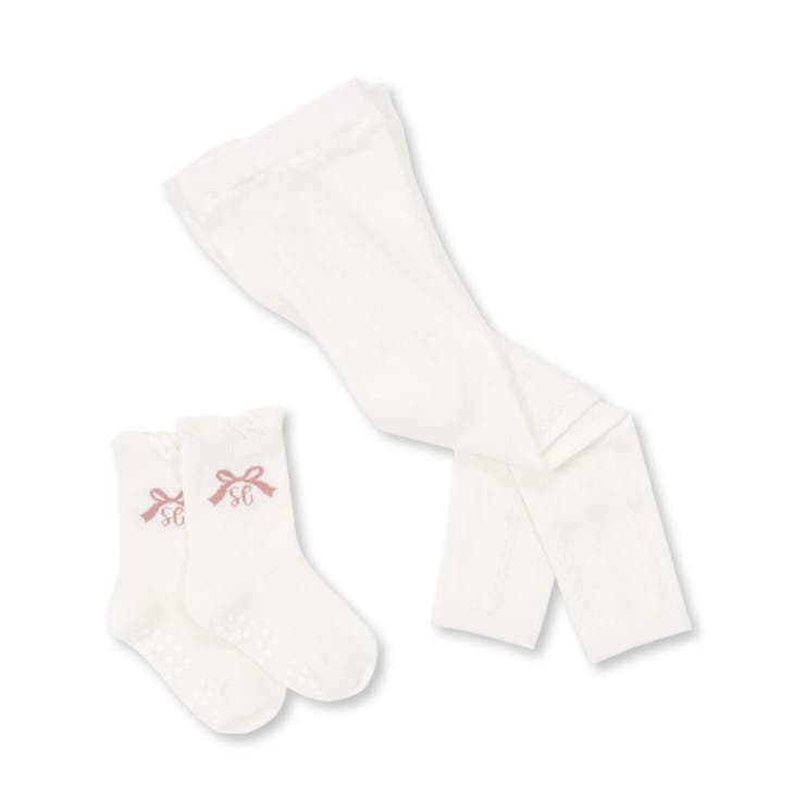 ケーブル編みレギンス+くしゅくしゅはき口ソックス(70~130cm) | SLAP SLIP | 詳細画像2 