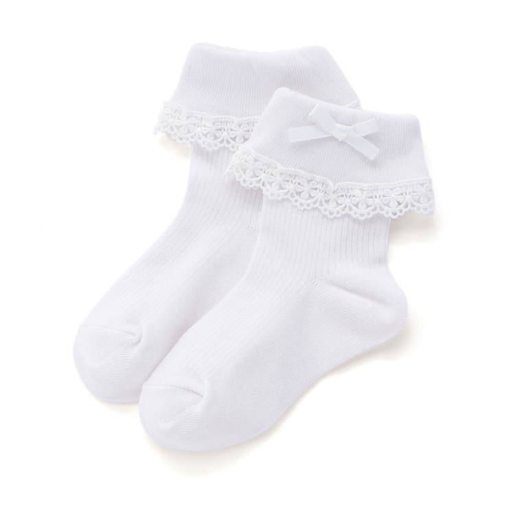 折り返しレースリボンソックス(13~21cm) | SLAP SLIP | 詳細画像4 