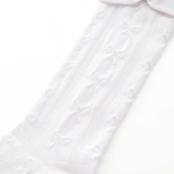 パールビーズ付き折り返しリボンハイソックス(13~21cm) | SLAP SLIP | 詳細画像6 