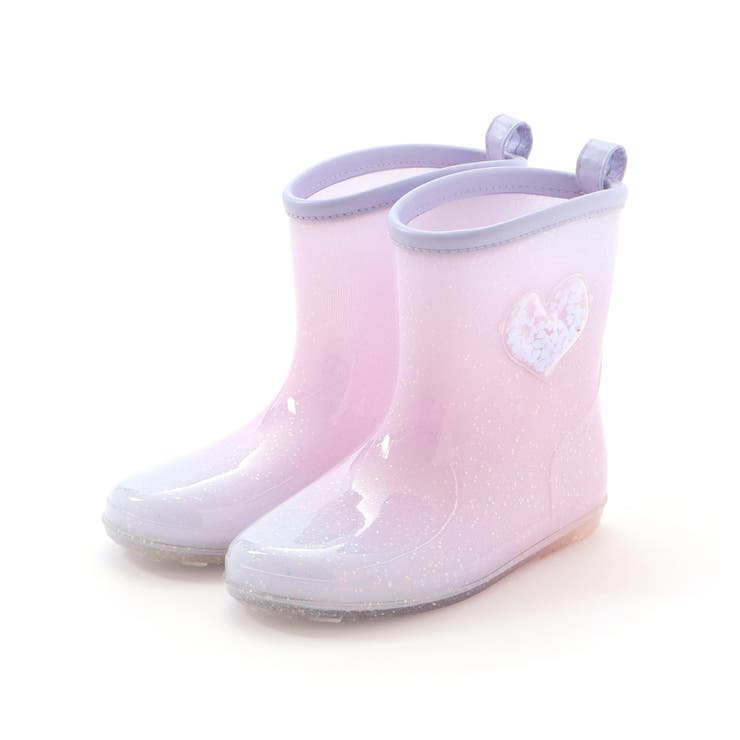 キラキラハートラメレインブーツ(13~18cm) | SLAP SLIP | 詳細画像1 