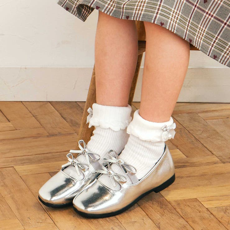 ダブルリボンバレエシューズ(14~20cm) | SLAP SLIP | 詳細画像2 