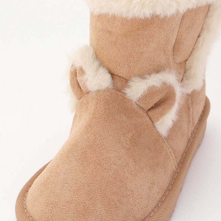 ウサギクマアニマル耳付きムートンブーツ(15~18cm) | SLAP SLIP | 詳細画像15 