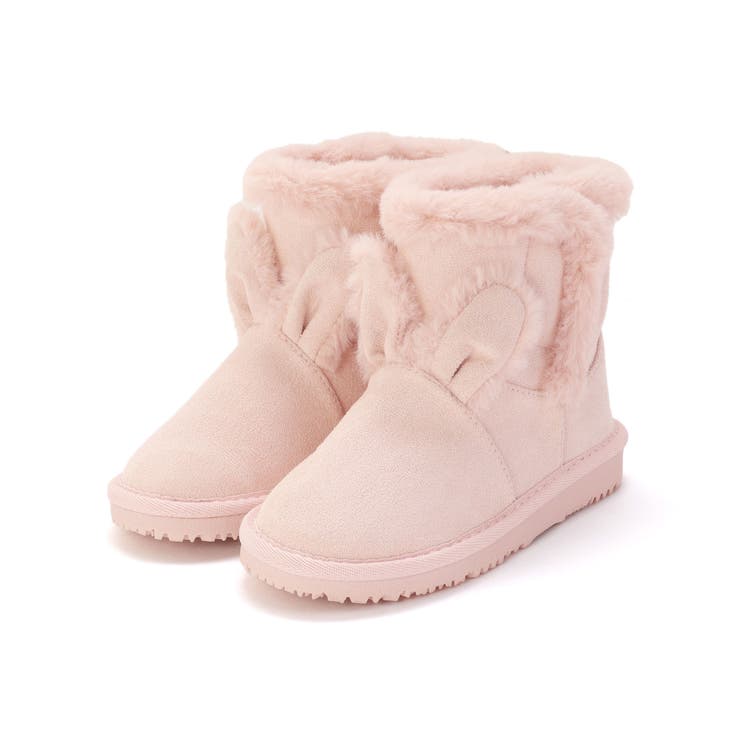 ウサギクマアニマル耳付きムートンブーツ(15~18cm) | SLAP SLIP | 詳細画像4 