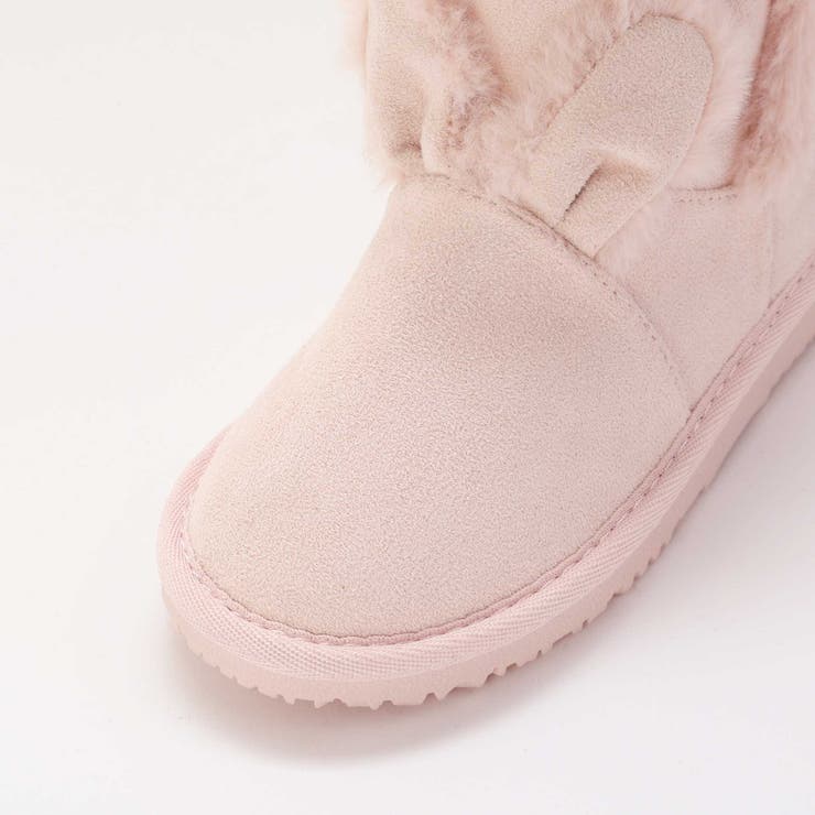 ウサギクマアニマル耳付きムートンブーツ(15~18cm) | SLAP SLIP | 詳細画像7 