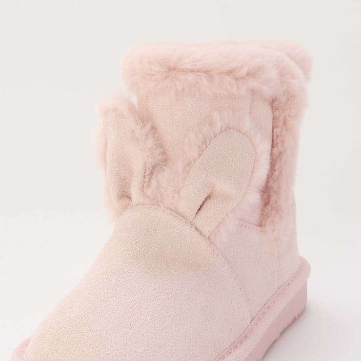 ウサギクマアニマル耳付きムートンブーツ(15~18cm) | SLAP SLIP | 詳細画像8 