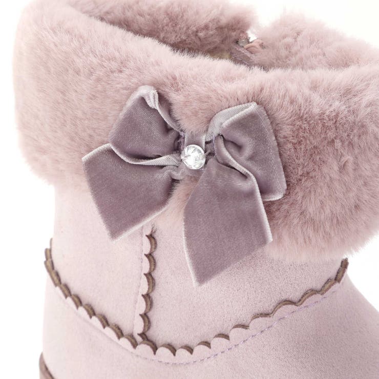 切り替えスカラップリボンビジュームートンブーツ(15~20cm) | SLAP SLIP | 詳細画像12 