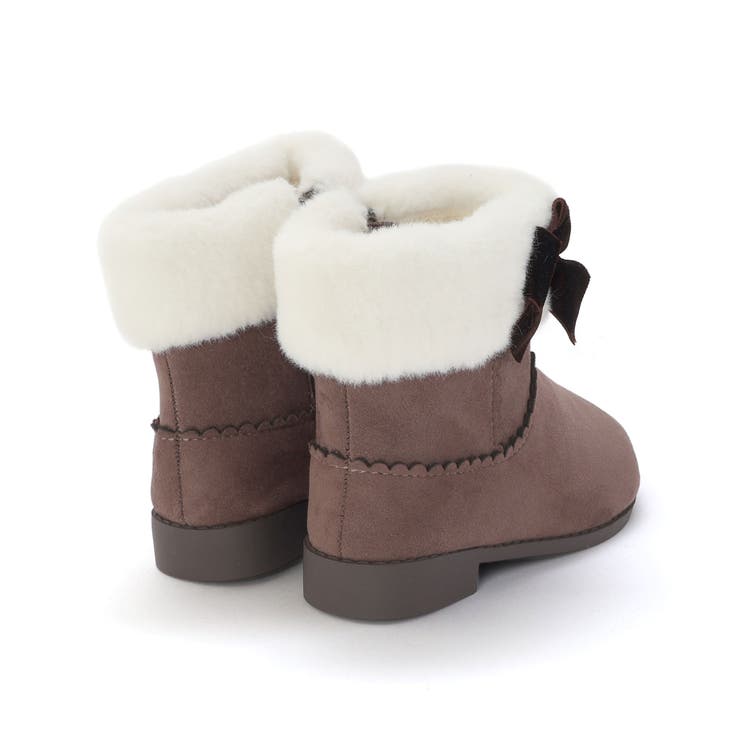 切り替えスカラップリボンビジュームートンブーツ(15~20cm) | SLAP SLIP | 詳細画像3 