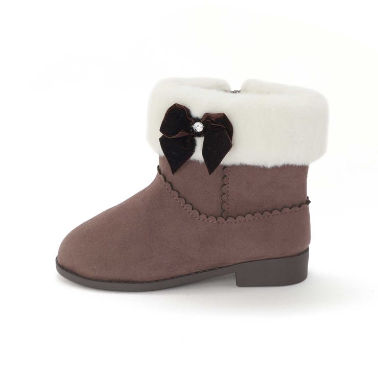 切り替えスカラップリボンビジュームートンブーツ(15~20cm) | SLAP SLIP | 詳細画像4 