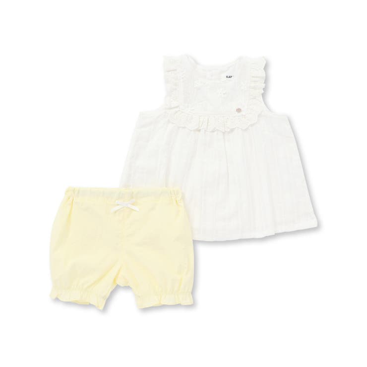 【お揃い】グルっとフリルワンピース+ブルマ2点セットベビー(70~80cm) | SLAP SLIP | 詳細画像15 
