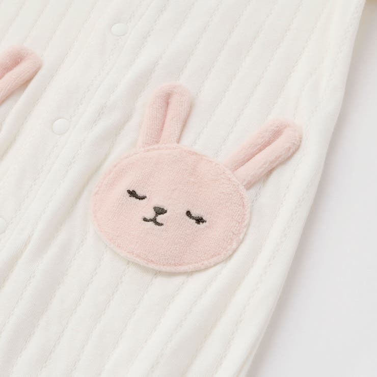 アニマルウサギクマ恐竜2WAYロンパース+帽子2点セットベビー(50~70cm) | SLAP SLIP | 詳細画像7 