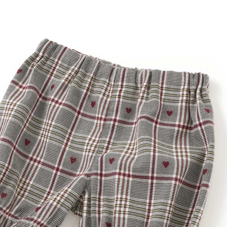 肩フリルリボンチェックワンピース+ブルマセットアップベビー | SLAP SLIP | 詳細画像12 