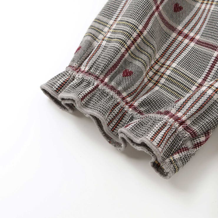 肩フリルリボンチェックワンピース+ブルマセットアップベビー | SLAP SLIP | 詳細画像13 