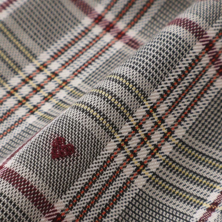 肩フリルリボンチェックワンピース+ブルマセットアップベビー | SLAP SLIP | 詳細画像15 