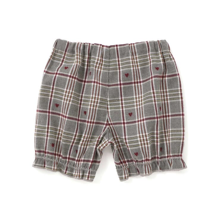 肩フリルリボンチェックワンピース+ブルマセットアップベビー | SLAP SLIP | 詳細画像4 