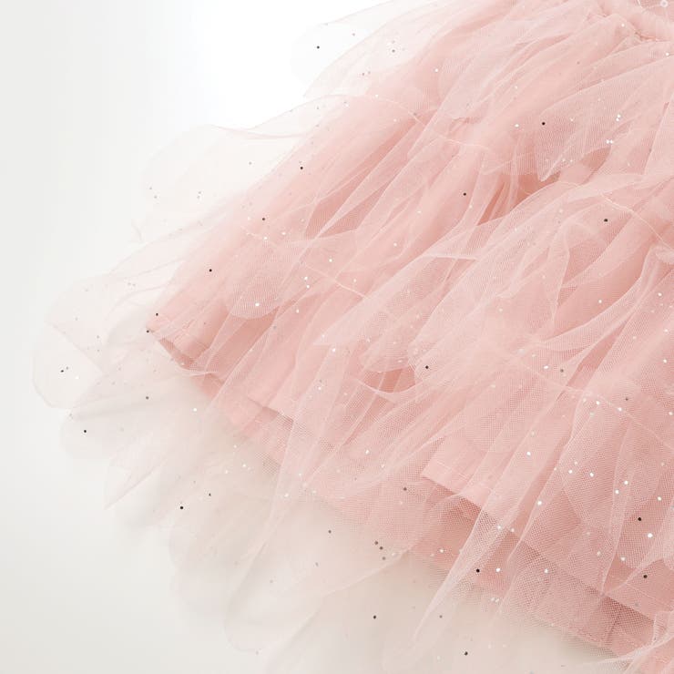 【お揃い】スカラップチュールスカートドッキングワンピース+ブルマセットアップベビ… | SLAP SLIP | 詳細画像22 