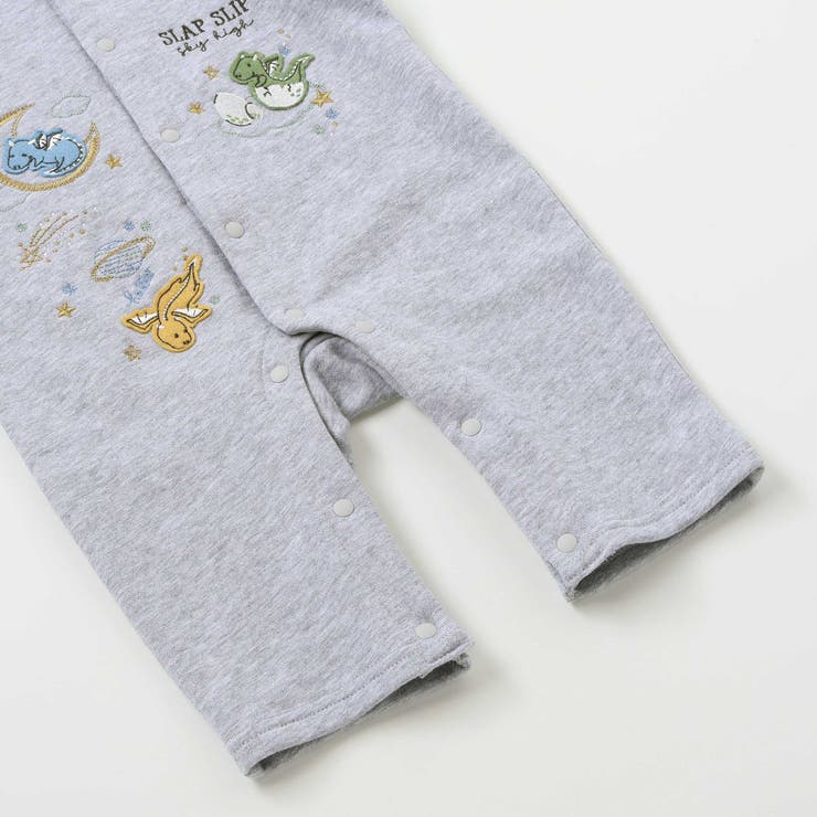 ドラゴン刺しゅうロンパース+お顔スタイ2点セットベビー(60~80cm) | SLAP SLIP | 詳細画像14 