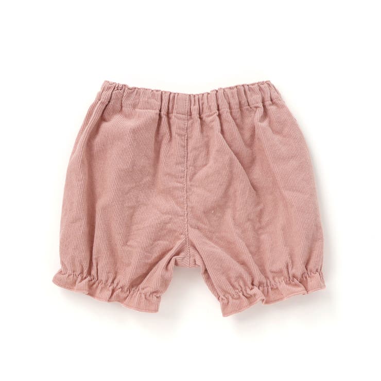 花柄無地コーデュロイ肩フリルリボンモチーフワンピース+ブルマセットアップベビー | SLAP SLIP | 詳細画像6 