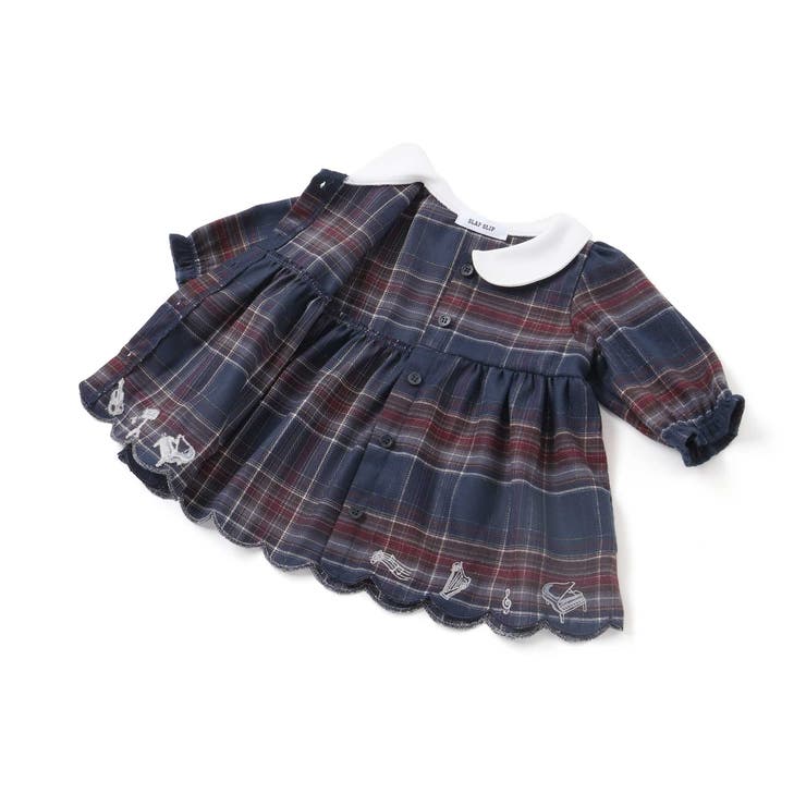 【お揃い】チェックワンピース+シンプルレギンス2点セット(70~80cm) | SLAP SLIP | 詳細画像11 