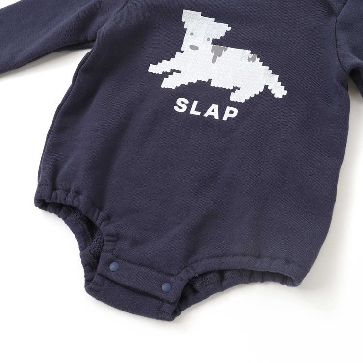 アニマルイヌ恐竜プリントボディミニ+チェックサロペット(70~80cm) | SLAP SLIP | 詳細画像21 