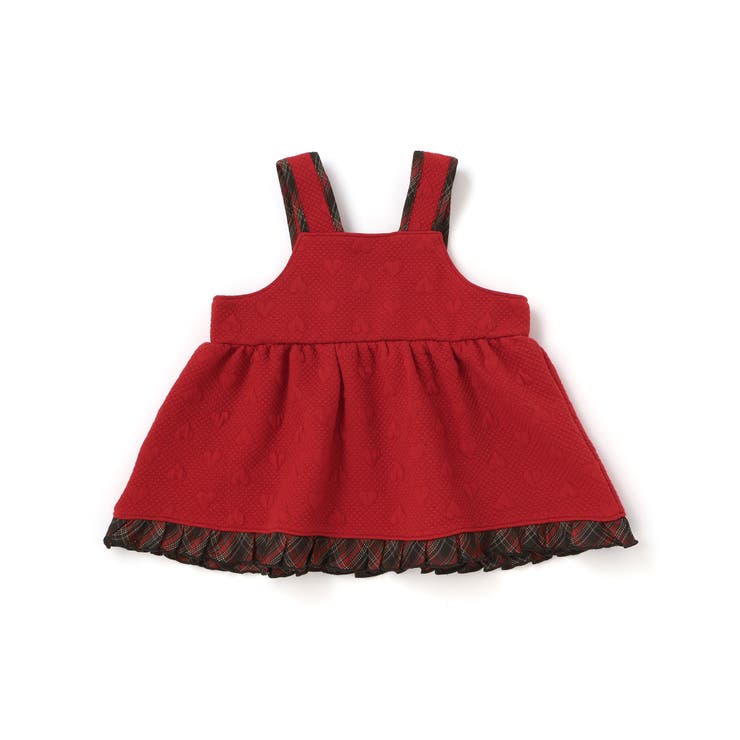 ハートキルトジャンパースカート＆ロンパース2点セットベビー(70~80cm) | SLAP SLIP | 詳細画像5 