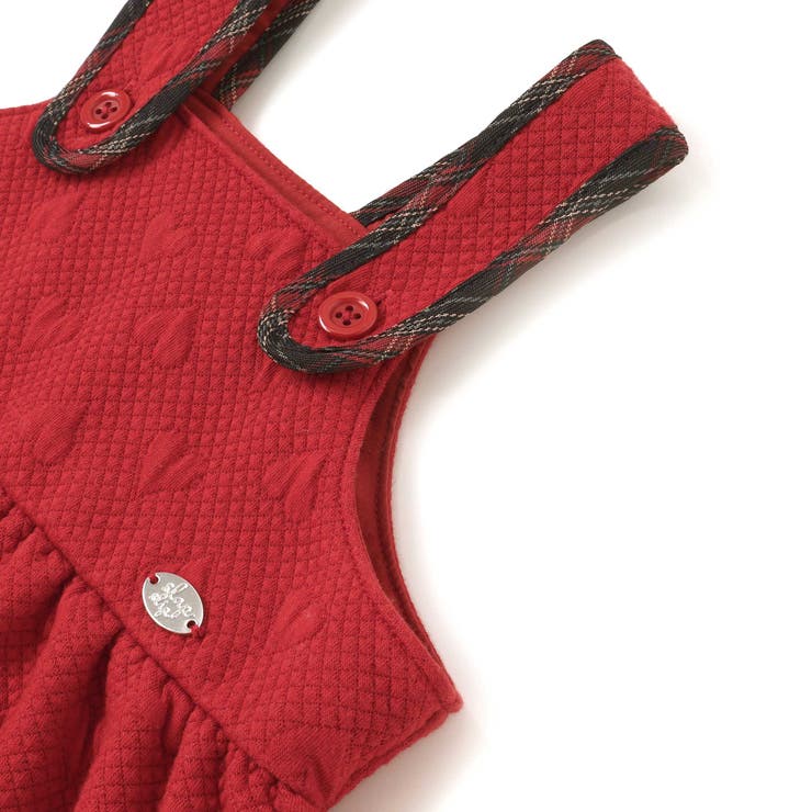 ハートキルトジャンパースカート＆ロンパース2点セットベビー(70~80cm) | SLAP SLIP | 詳細画像7 