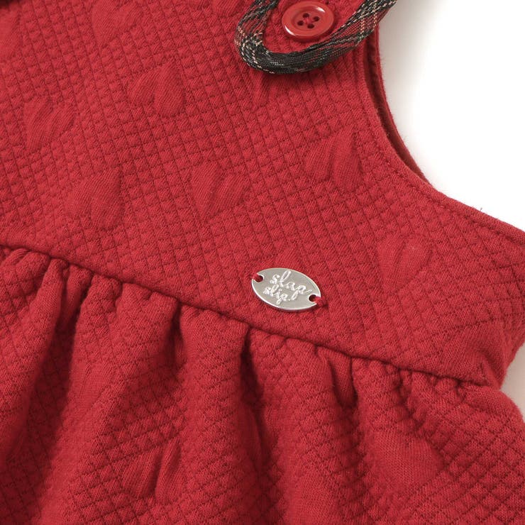 ハートキルトジャンパースカート＆ロンパース2点セットベビー(70~80cm) | SLAP SLIP | 詳細画像8 