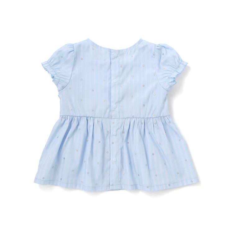 花ドットデニムラメドット柄ストライプスモッキング刺しゅうワンピース+ブルマセット… | SLAP SLIP | 詳細画像18 