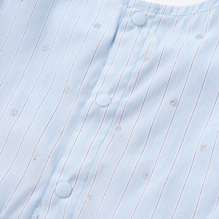 花ドットデニムラメドット柄ストライプスモッキング刺しゅうワンピース+ブルマセット… | SLAP SLIP | 詳細画像22 