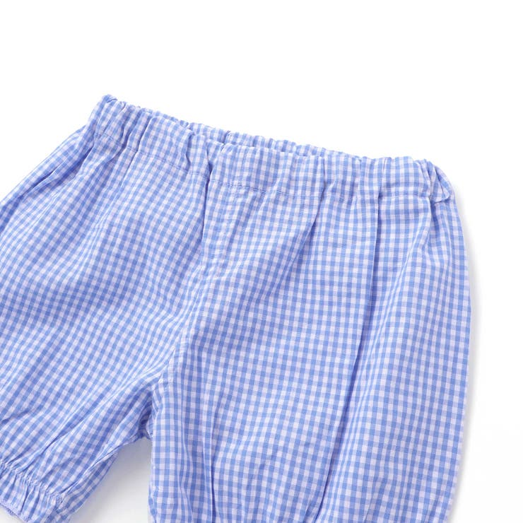 【お揃い】ハートギンガムチェックスカラップフリルワンピース+ブルマセットアップベ… | SLAP SLIP | 詳細画像13 