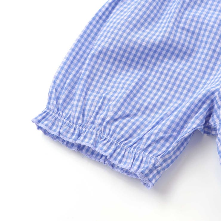 【お揃い】ハートギンガムチェックスカラップフリルワンピース+ブルマセットアップベ… | SLAP SLIP | 詳細画像14 