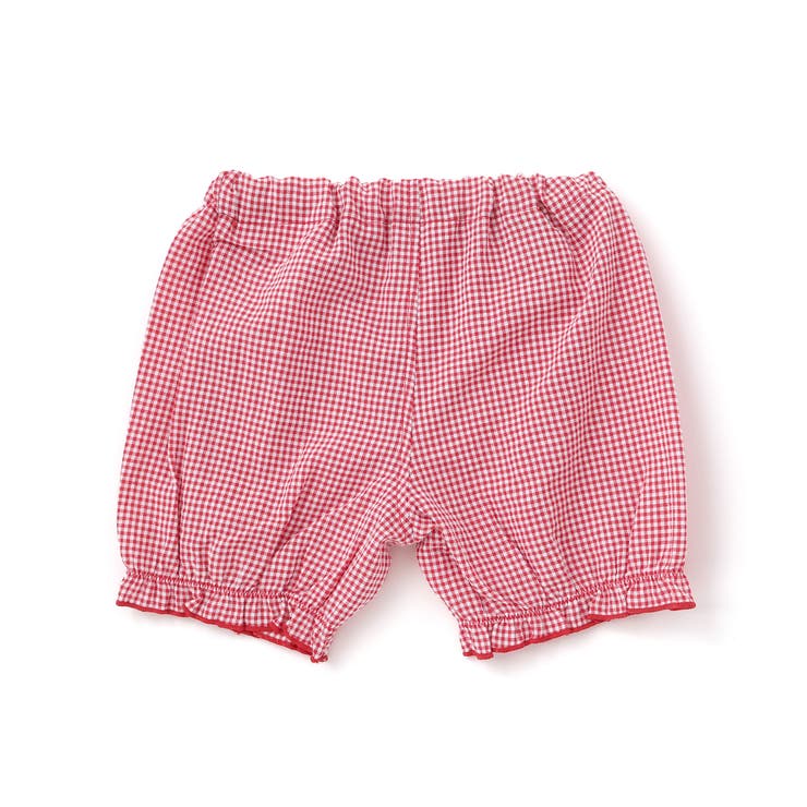 【お揃い】ハートギンガムチェックスカラップフリルワンピース+ブルマセットアップベ… | SLAP SLIP | 詳細画像18 