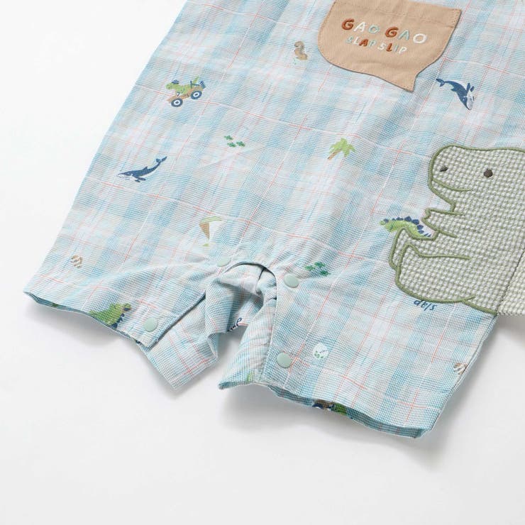 オシャベリモチーフ刺しゅうサロペット＋ボディミニセットベビー(70~80cm) | SLAP SLIP | 詳細画像17 