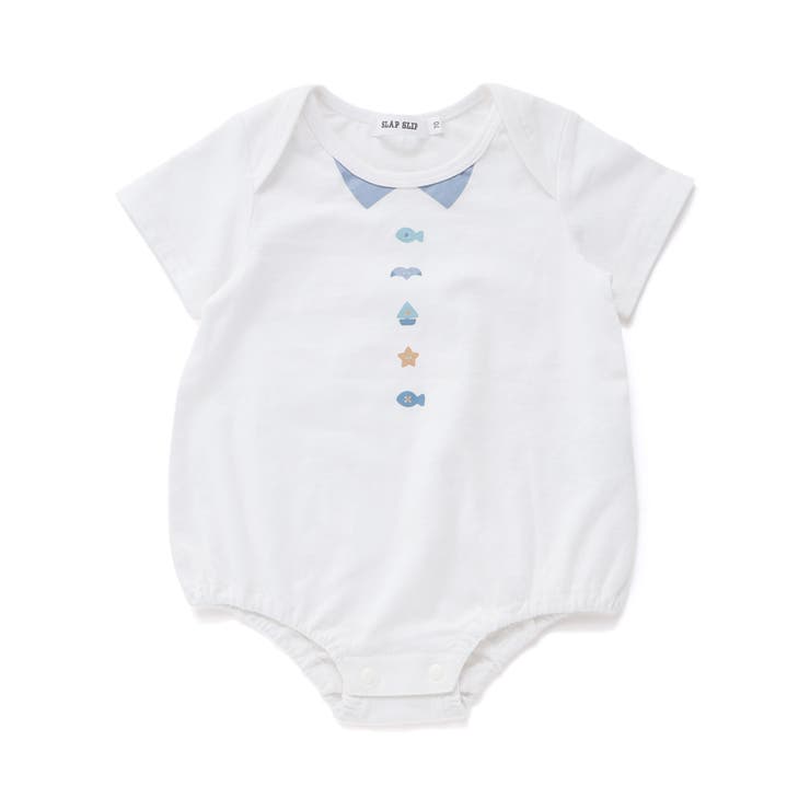 オシャベリモチーフ刺しゅうサロペット＋ボディミニセットベビー(70~80cm) | SLAP SLIP | 詳細画像21 